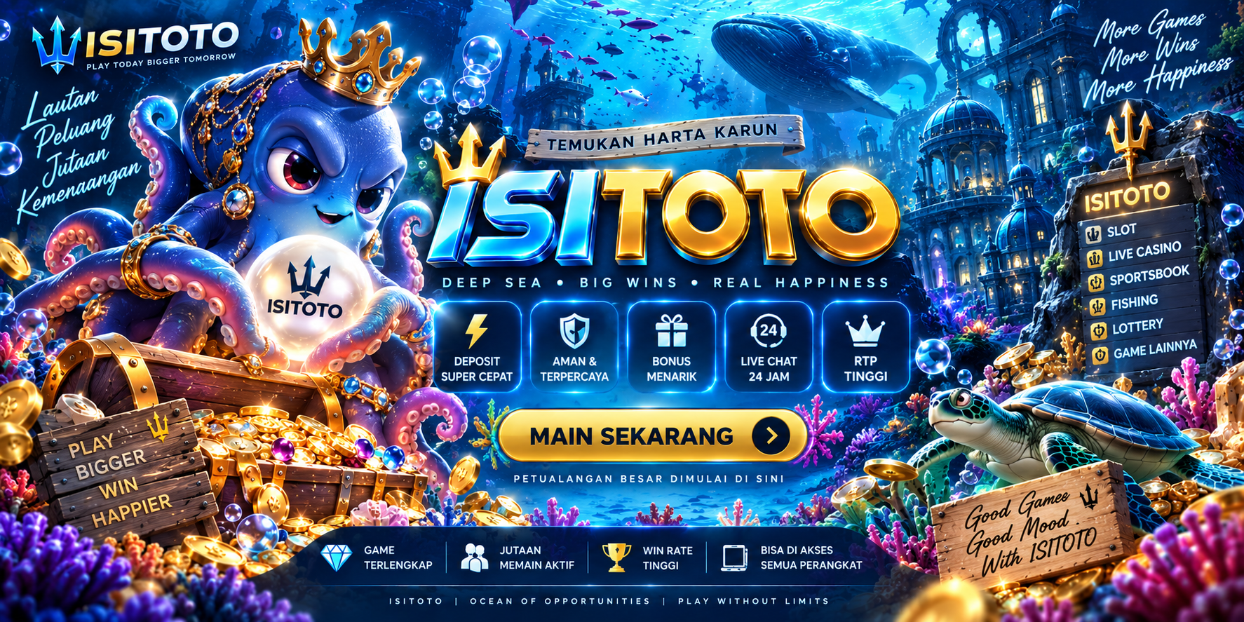 Banner ISITOTO untuk Akses Mobile
